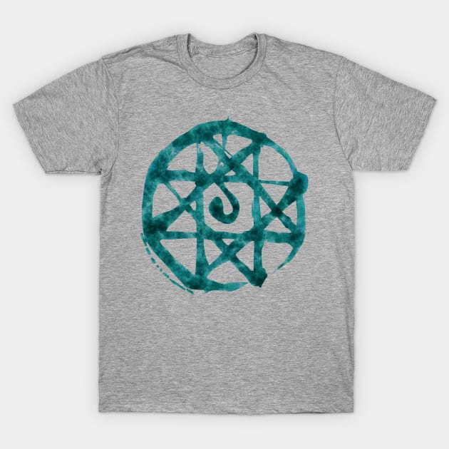 Alphonse seal teal T-Shirt by Wyrneck